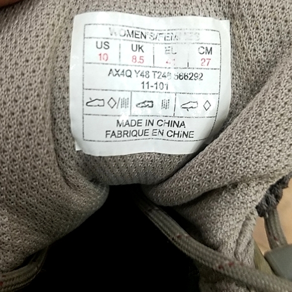 The North Face Gore-Tex weatherproof hiking ankle boots women's size 10 - Picture 7 of 13